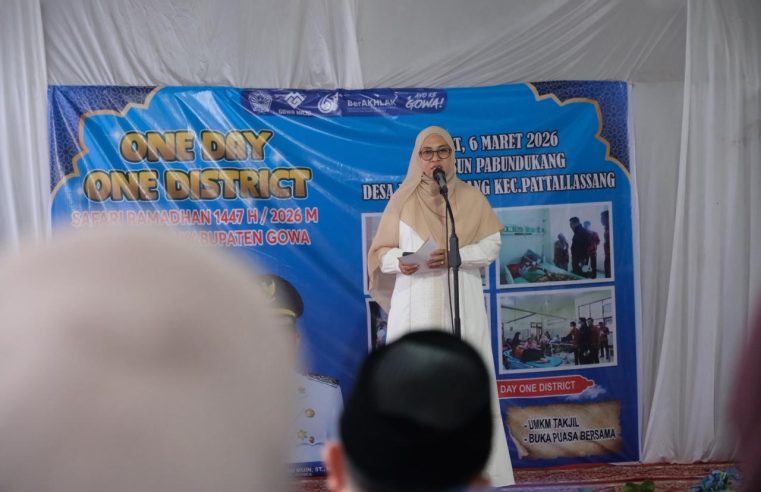 One Day One District, Bupati Gowa Dorong Kebersamaan Percepat Pembangunan