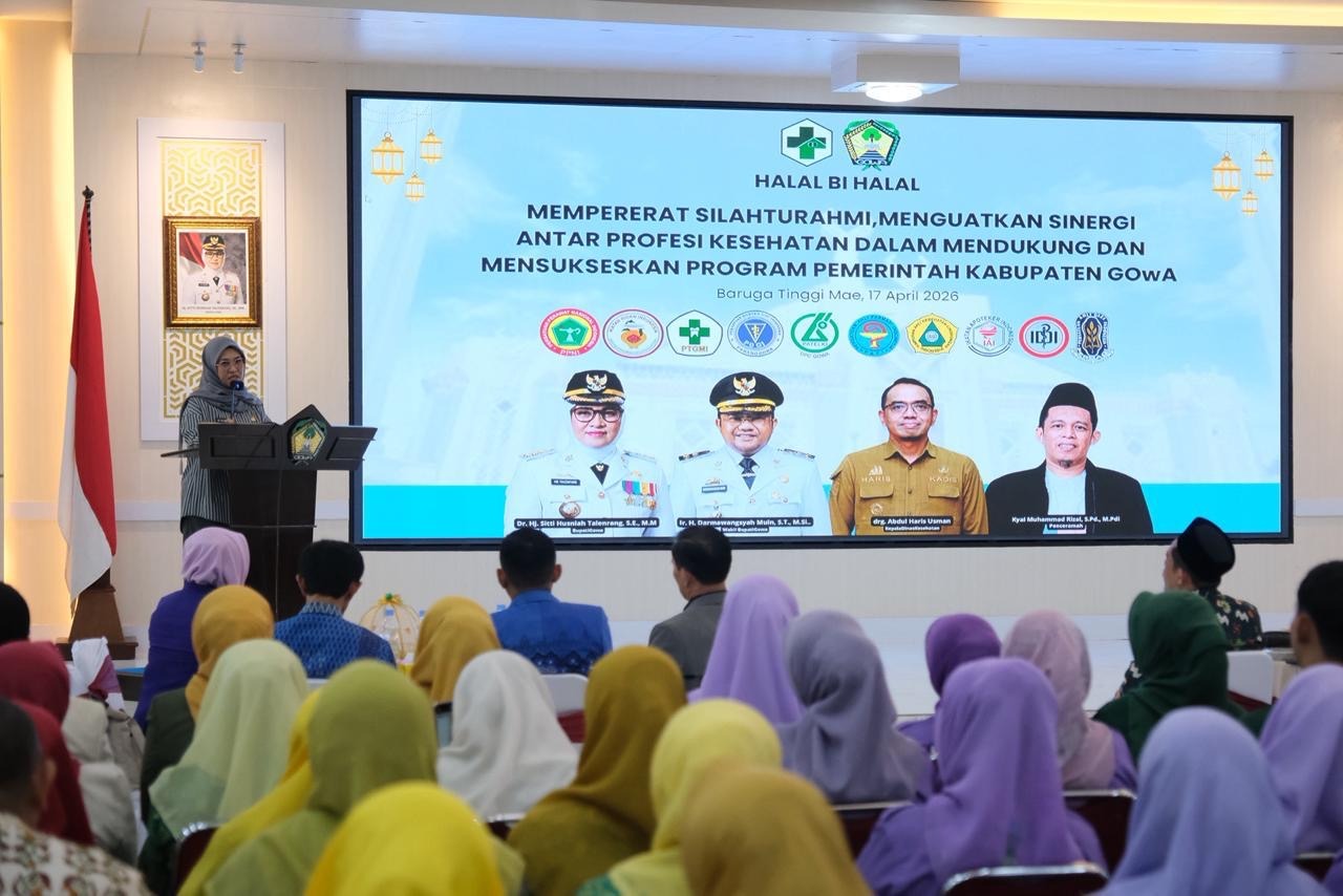 Perkuat Sinergi Nakes, Bupati Gowa Tekankan Pelayanan Kesehatan yang Responsif dan Menjangkau Masyarakat