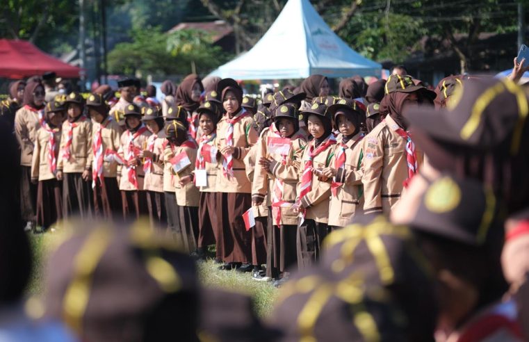 Pesta Siaga Perdana di Gowa, Tanamkan Karakter Anak Untuk Pembangunan SDM Sejak Dini