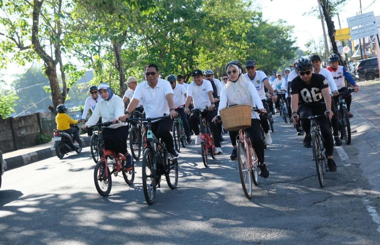 Canangkan Gerakan Ayo Bersepeda, Bupati Gowa Dorong Hemat Energi