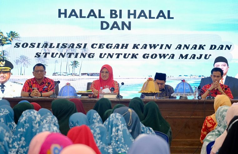 Komitmen Tekan Stunting, Bupati Gowa Ajak Lintas Sektor Sosialisasi Cegah Kawin Anak