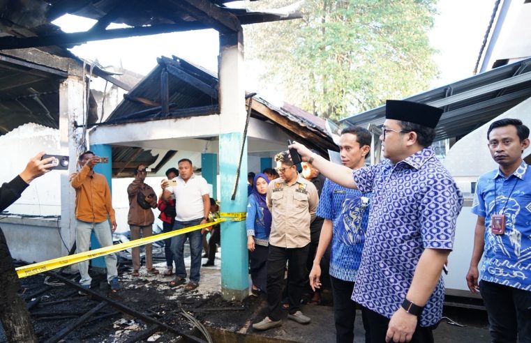 Wabup Gowa Tinjau Lokasi Kebakaran RSUD Syekh Yusuf, Pastikan Pelayanan Tetap Berjalan