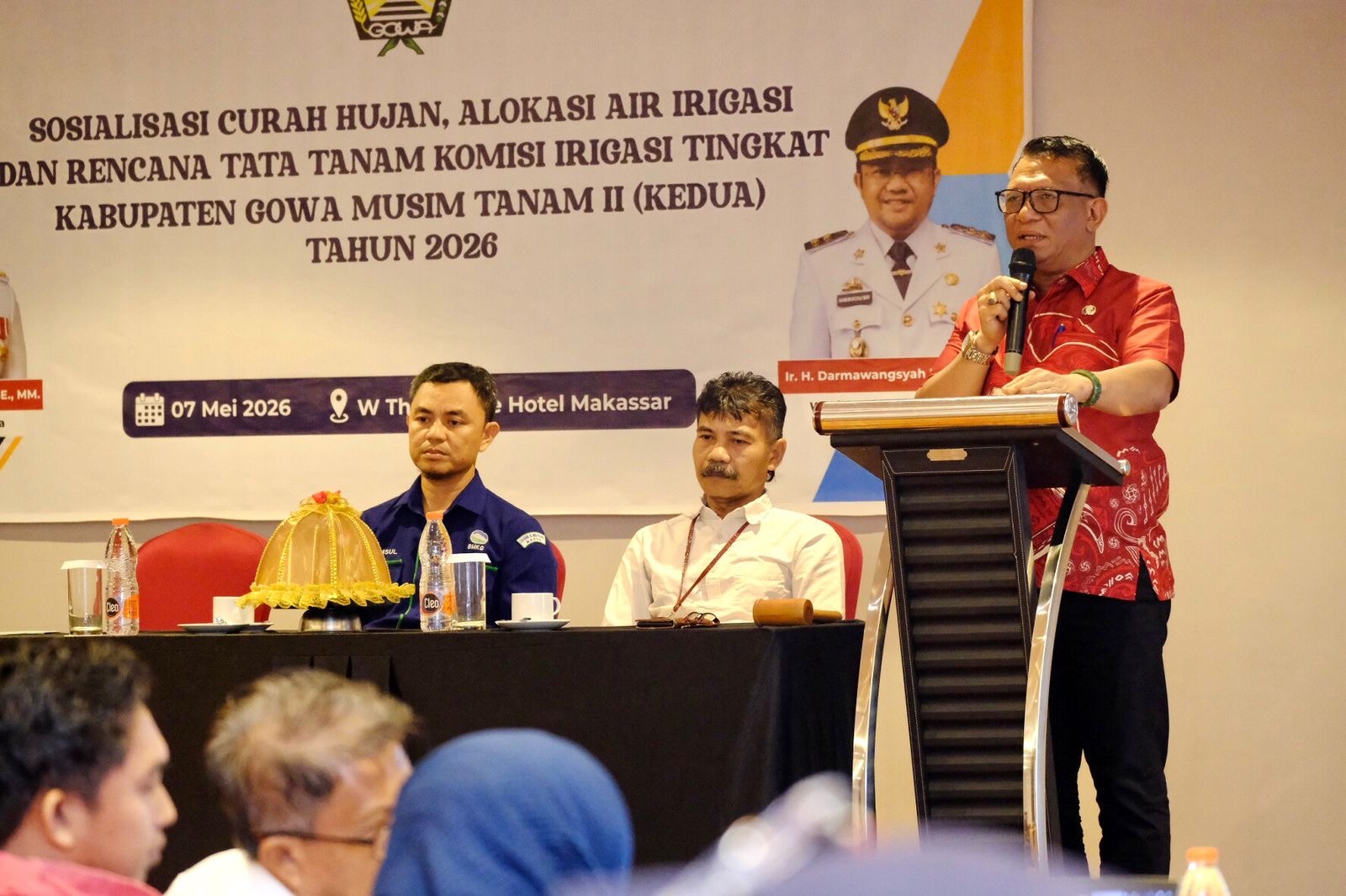Jaga Keberlanjutan Pertanian Hadapi El Nino, Pemkab Gowa Dorong Kolaborasi Antar Daerah