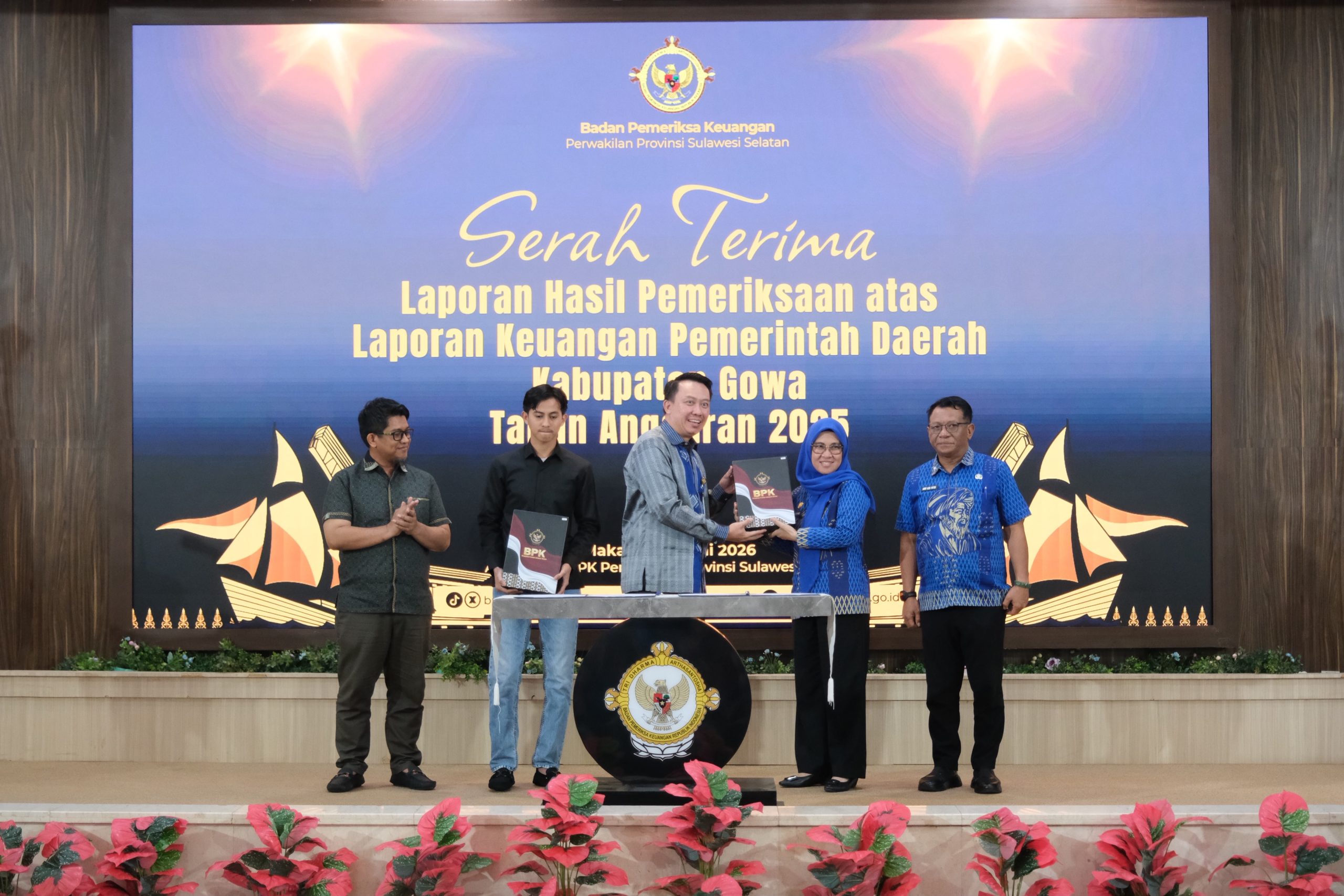 Pemkab Gowa Raih Opini WTP Ke-14 Kalinya dari BPK RI