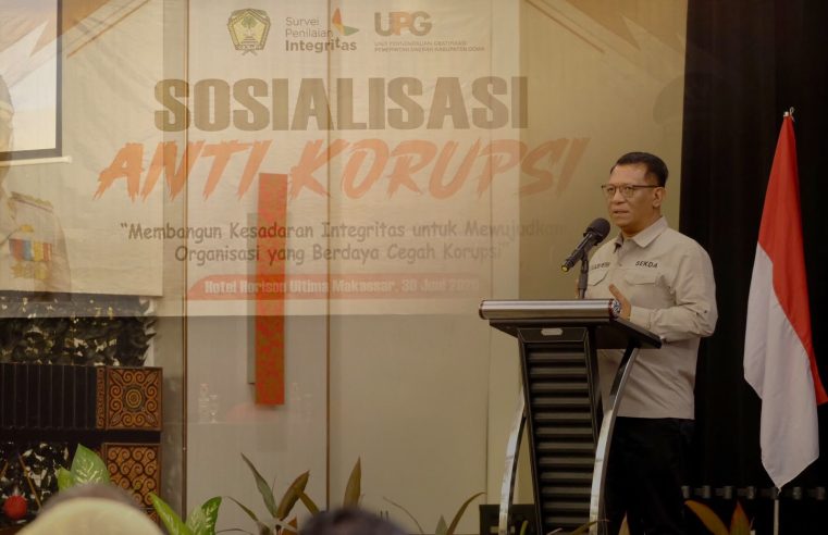 Bangun Integritas Aparatur, Pemkab Gowa Perkuat Upaya Pencegahan Korupsi