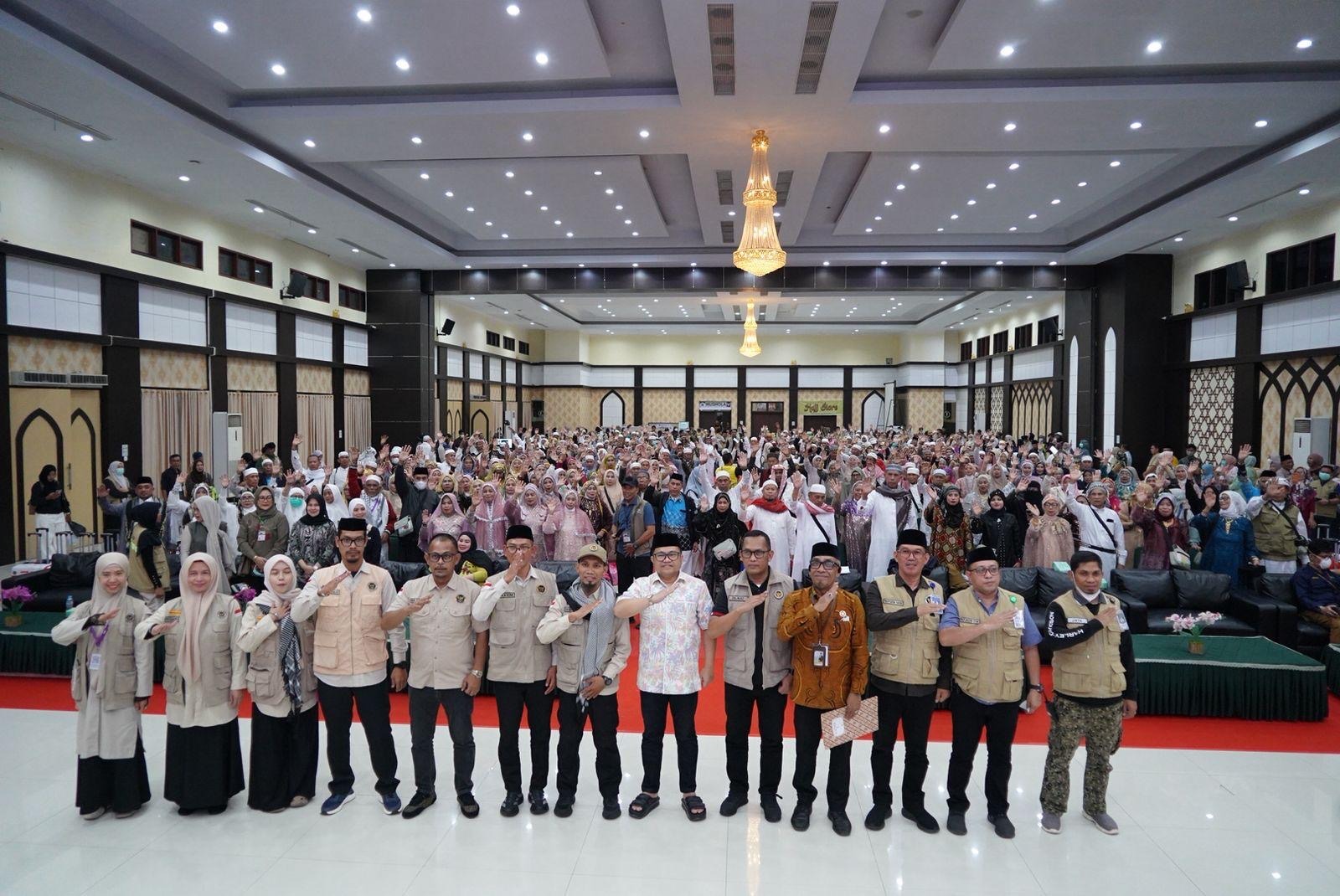 Sambut Kepulangan 385 Jemaah Haji, Wabup Gowa Harapkan Jadi Teladan di Tengah Masyarakat