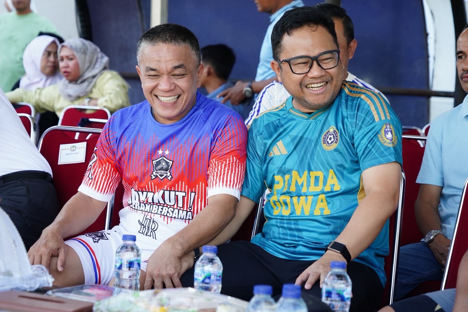 Laga Persahabatan Pemkab Gowa-Pemkot Palu, Wabup: Momentum Jaga Silaturahmi Antardaerah